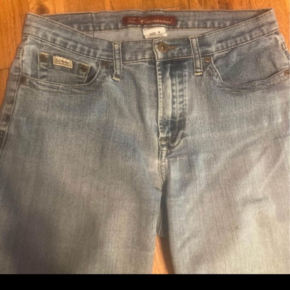 Z. Cavaricci Cropped  Ankle Capri Women Jeans Size 8 inseam 26 1/2 - Picture 3 of 5